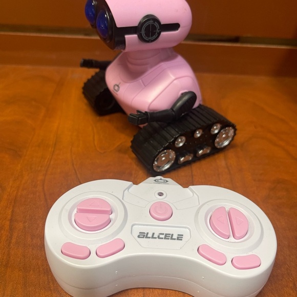 Pink Remote Control Robot Toy - Picture 3 of 14
